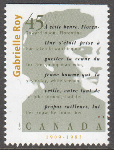 Canada Scott 1624 MNH - Click Image to Close